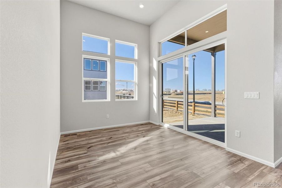 Spacious, unfurnished interior of a new home in Talon Pointe, Thornton (Image 29).