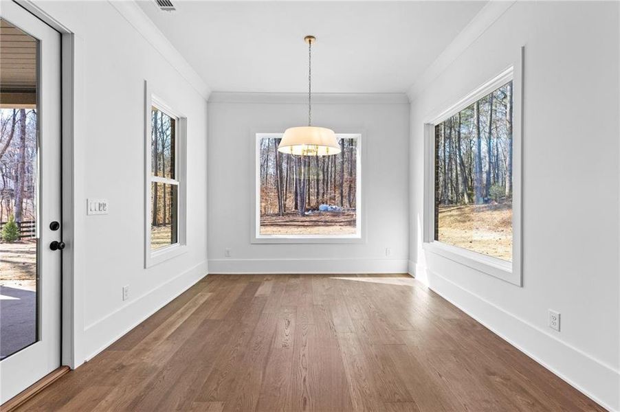 Spacious, unfurnished interior of a new home in , Lawrenceville (Image 30).