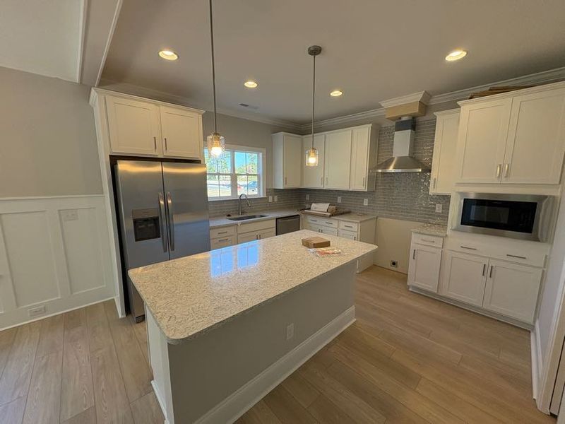 Furnished interior view inside a new home in Riverside Cove, Wilmington (Image 10).