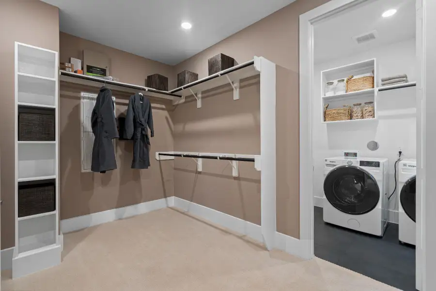 Furnished interior view inside a new home in Two Step Farm, Montgomery (Image 10). Furnished interior view inside a new home in Two Step Farm, Montgomery (Image 10).