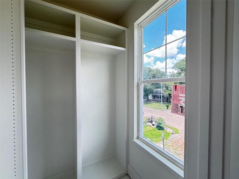 Secondary Bedroom closet build out