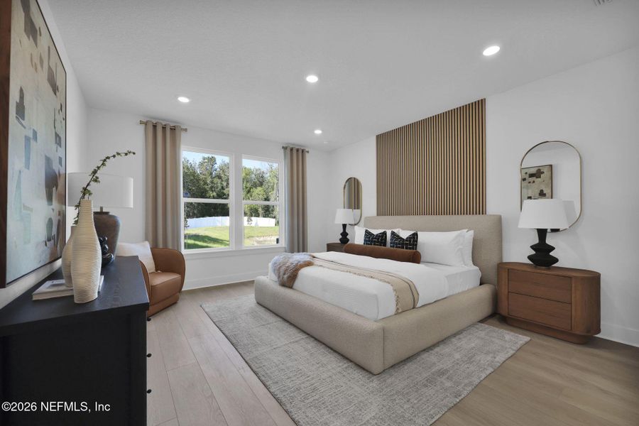 Furnished interior view inside a new home in Double Branch, Middleburg (Image 22).