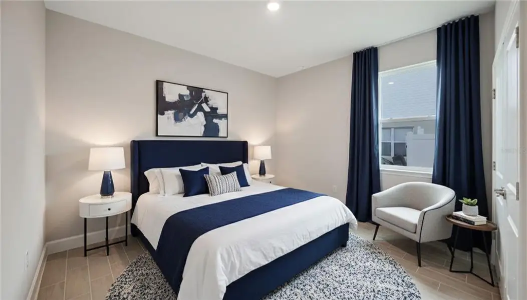 Furnished interior view inside a new home in , Palm Coast (Image 10).