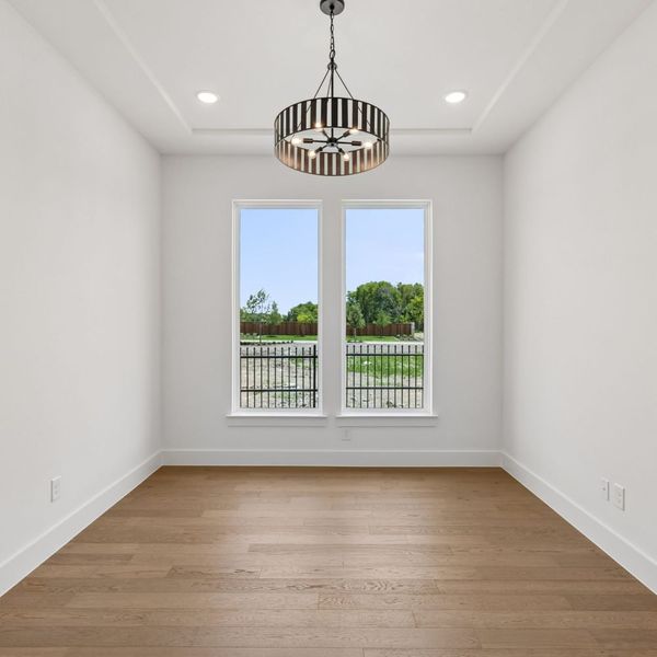 Spacious, unfurnished interior of a new home in The Parks at Wilson Creek, Celina (Image 57). Spacious, unfurnished interior of a new home in The Parks at Wilson Creek, Celina (Image 57).