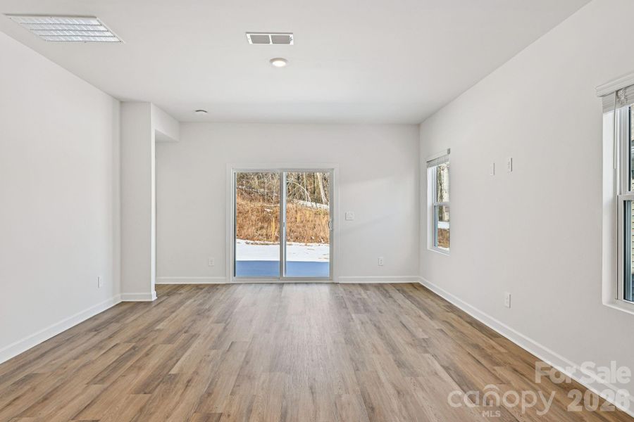 Spacious, unfurnished interior of a new home in Walnut Reserve, Conover (Image 27). Spacious, unfurnished interior of a new home in Walnut Reserve, Conover (Image 27).
