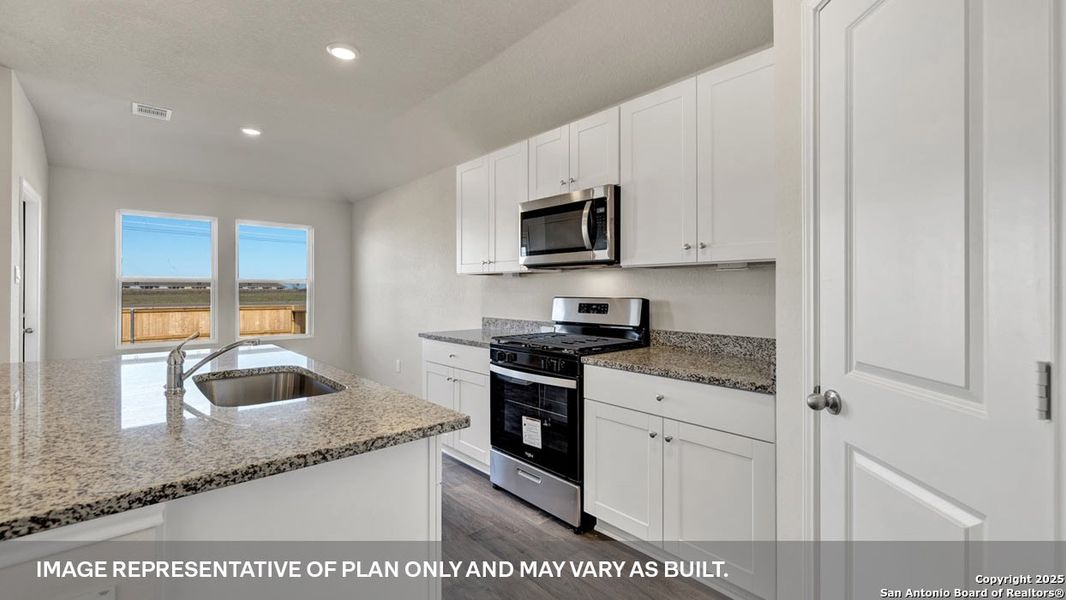 Furnished interior view inside a new home in Navarro Fields, Seguin (Image 7).