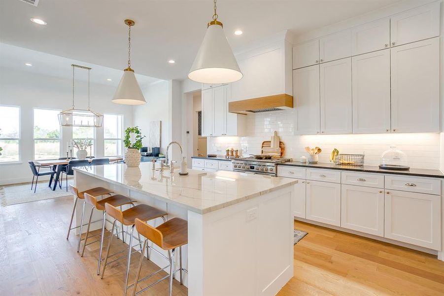 Furnished interior view inside a new home in , Aledo (Image 7).