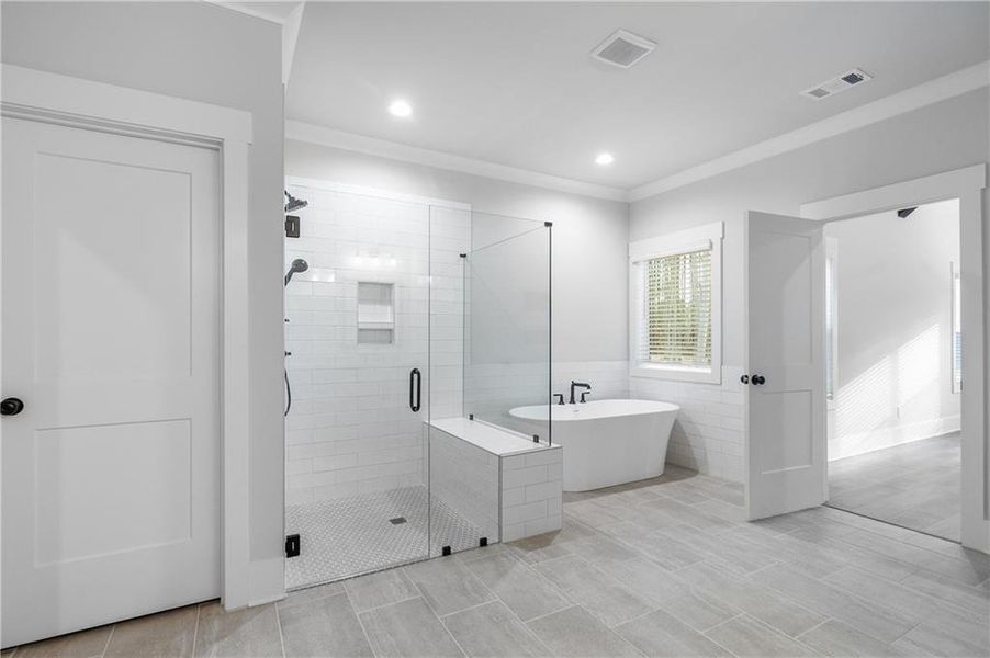 Furnished interior view inside a new home in Stonegate, Monroe (Image 14).