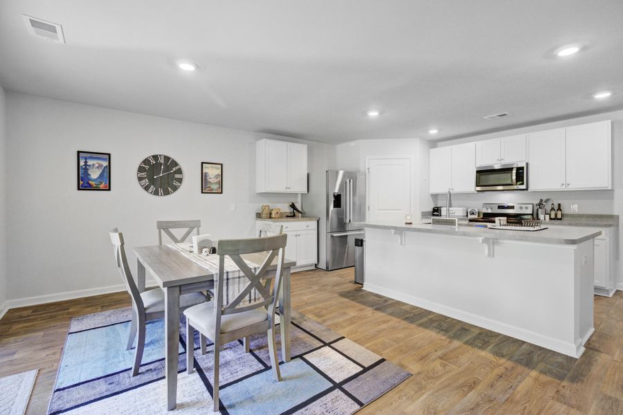 Furnished interior view inside a new home in Stone Ridge, Moncks Corner (Image 10). Furnished interior view inside a new home in Stone Ridge, Moncks Corner (Image 10).