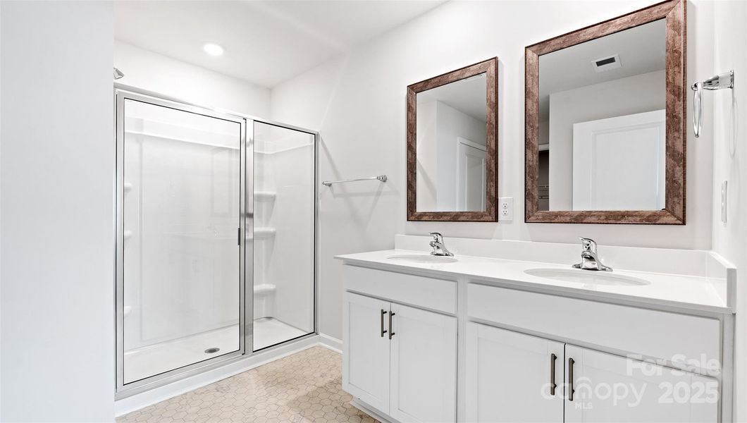 Furnished interior view inside a new home in Villages of Maiden, Maiden (Image 6).