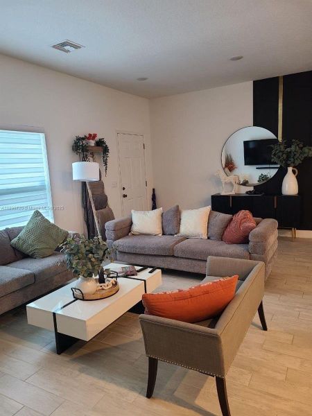 Furnished interior view inside a new home in , Ocala (Image 12). Furnished interior view inside a new home in , Ocala (Image 12).