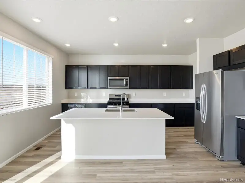 Furnished interior view inside a new home in , Commerce City (Image 5).