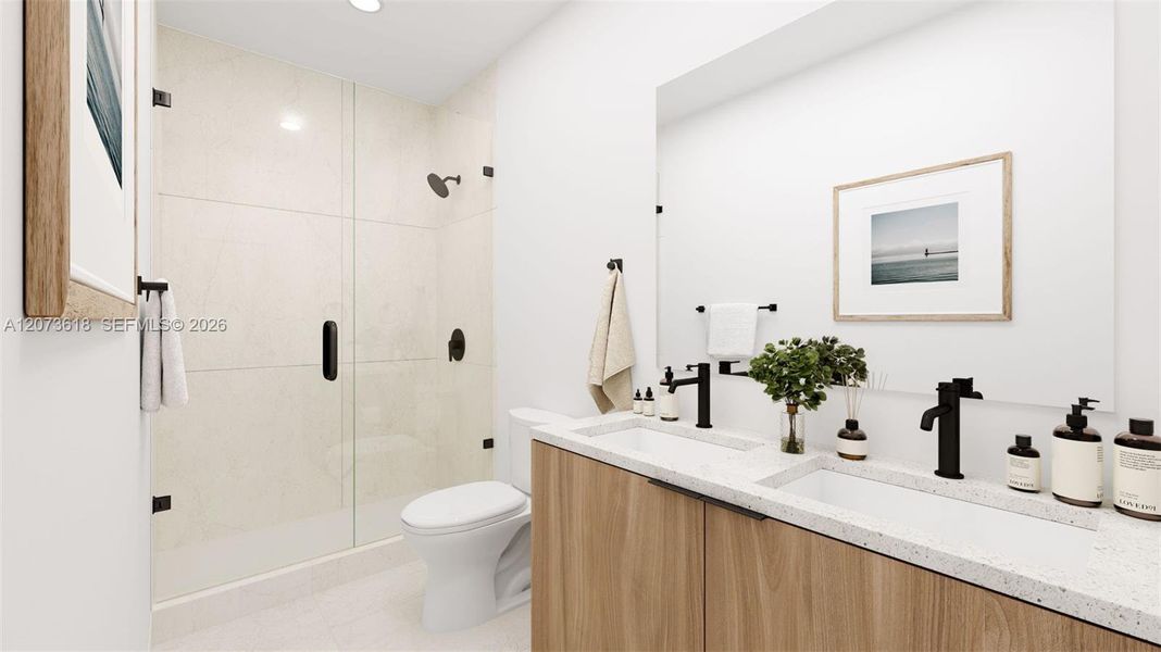 Furnished interior view inside a new home in , Homestead (Image 6).