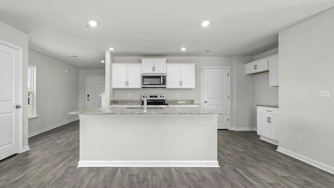 Furnished interior view inside a new home in Belle Grove, Wendell (Image 3).