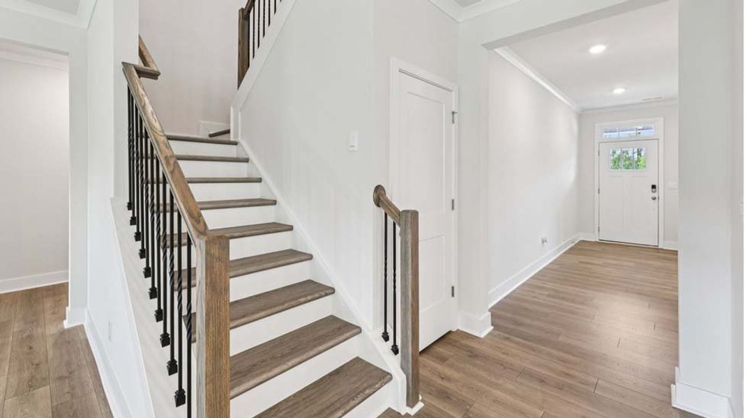 Spacious, unfurnished interior of a new home in Brantley, Mooresville (Image 20). Spacious, unfurnished interior of a new home in Brantley, Mooresville (Image 20).