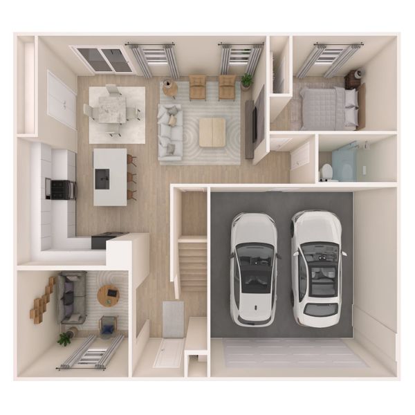 Image 25 representing the Water Lily by K. Hovnanian® Homes in Aspire at New Hampstead, Savannah, GA. Image 25 representing the Water Lily by K. Hovnanian® Homes in Aspire at New Hampstead, Savannah, GA.