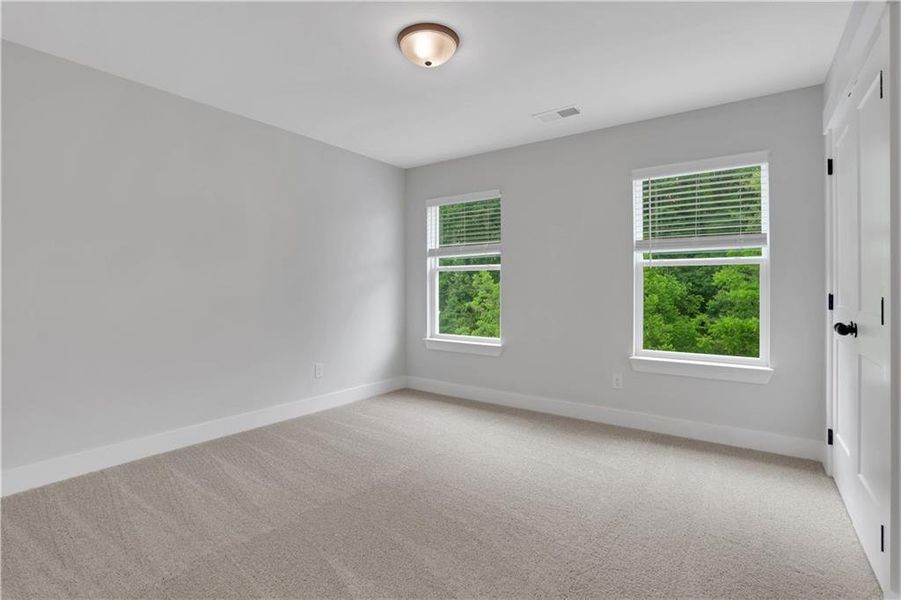 Spacious, unfurnished interior of a new home in Villas at Dawsonville, Dawsonville (Image 23).