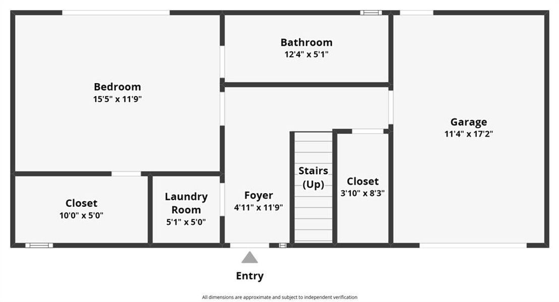 2D floor plan layout of this home in , Dallas, TX (Image 6).