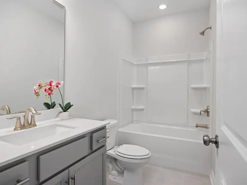 Furnished interior view inside a new home in Retreat at North Main, Lillington (Image 4).