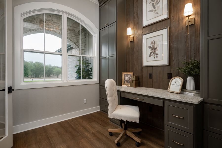 Representative furnished interior of a home built from the The Sophie by Reece Homes in Traditions, Bryan (Image 16).