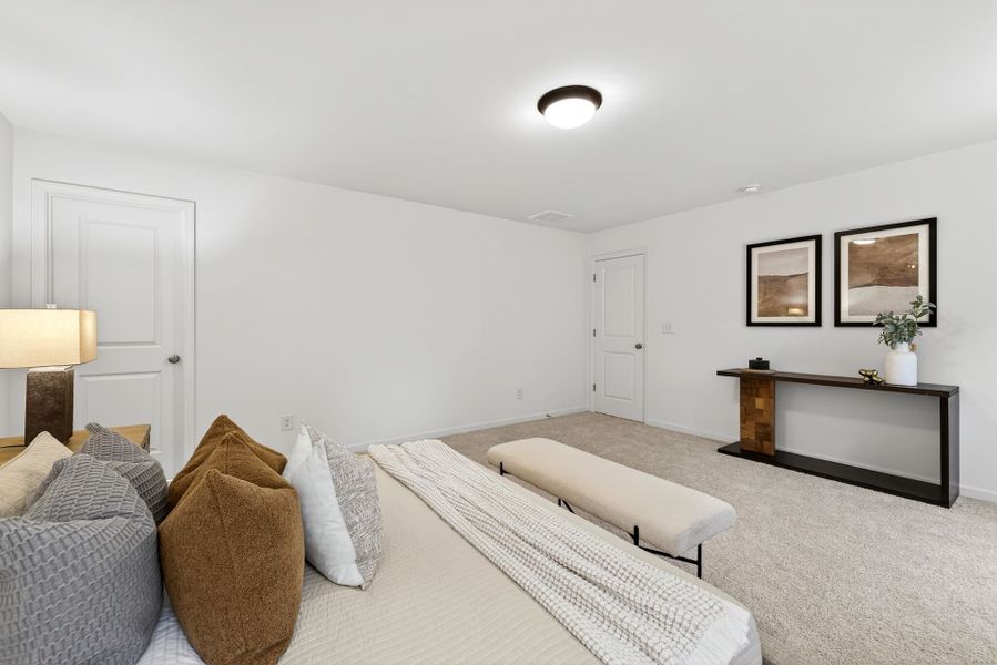 Furnished interior view inside a new home in Nathans Ridge, Lillington (Image 17).