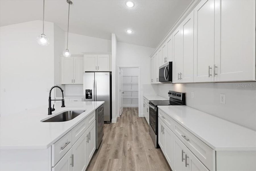 Furnished interior view inside a new home in , Haines City (Image 5). Furnished interior view inside a new home in , Haines City (Image 5).