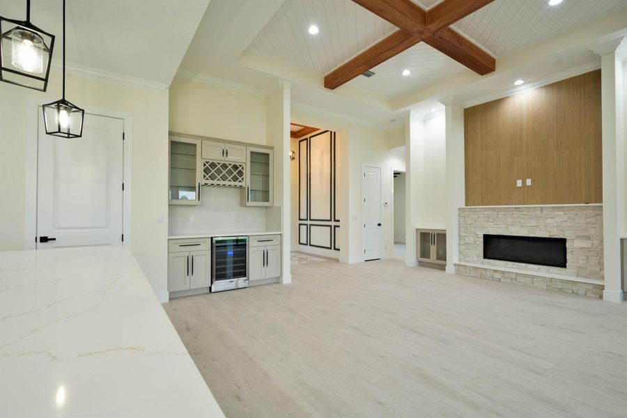 Furnished interior view inside a new home in , Fort Pierce (Image 27).