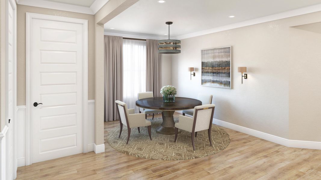 Furnished interior view inside a new home in Liberty Hill Farm, Mount Pleasant (Image 8).