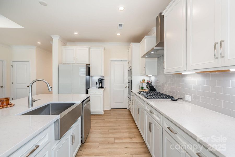 Furnished interior view inside a new home in , Clover (Image 7).