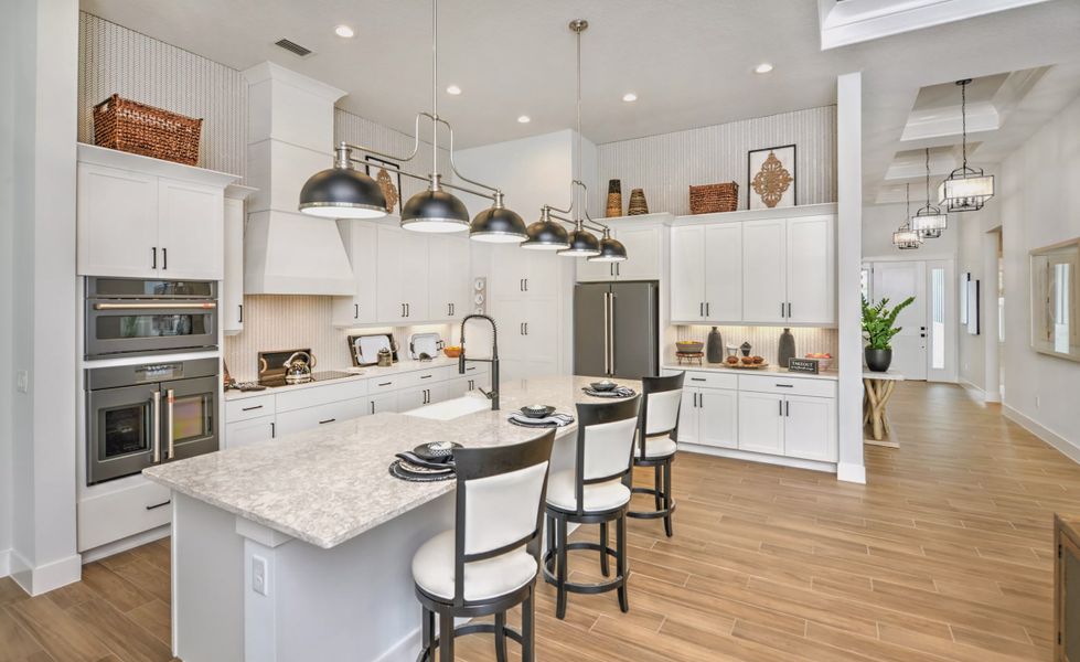 Furnished interior view inside a new home in Plantation Bay, Ormond Beach (Image 11).