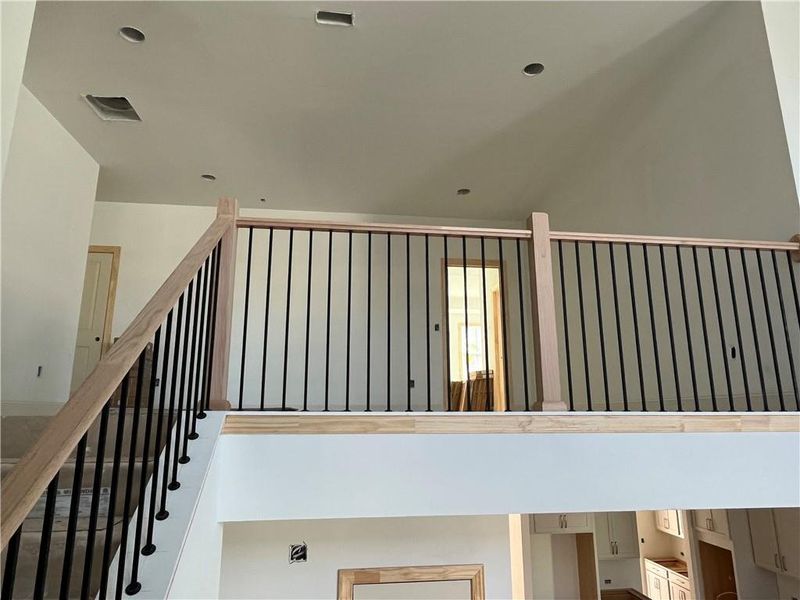 In-progress construction of a new home in East Harbor II at Chestatee, Dawsonville, GA (Image 56).