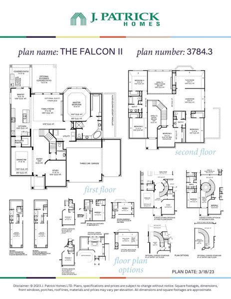 2D floor plan layout of this home in ARTAVIA, Conroe, TX (Image 5).