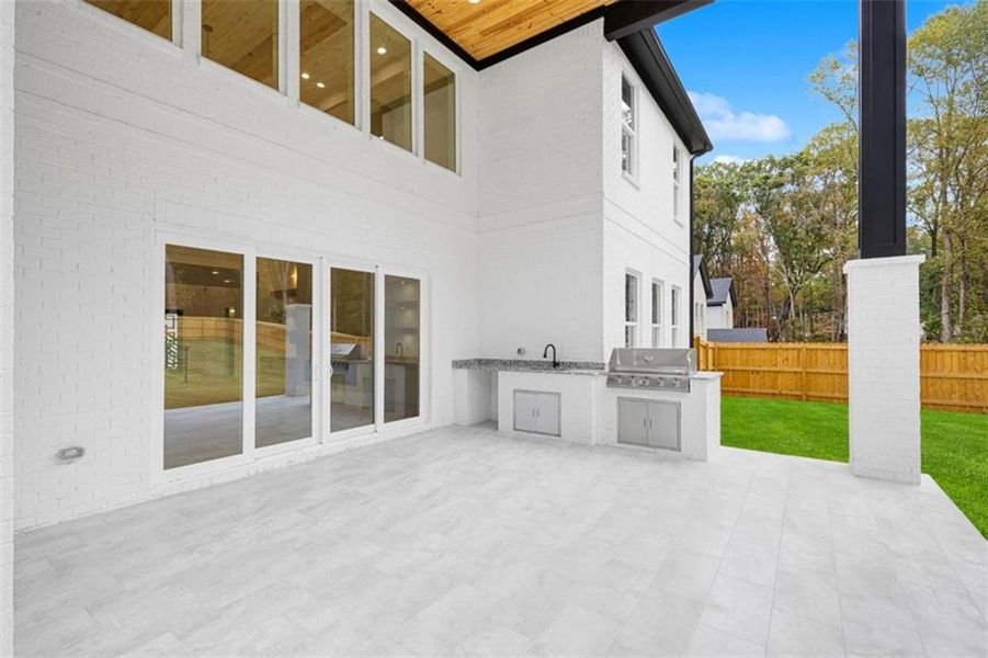 Exterior details and patio area of a home in , Grayson (Image 32). Exterior details and patio area of a home in , Grayson (Image 32).