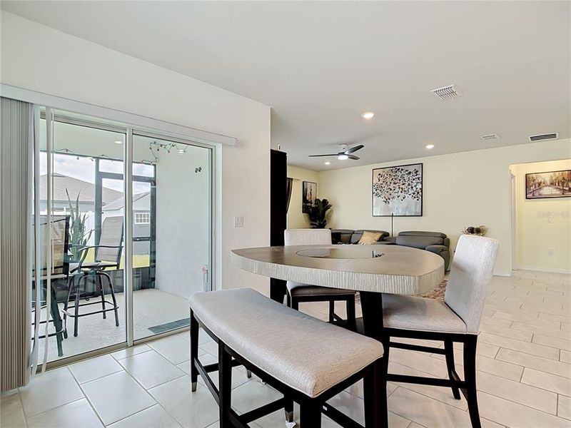 Furnished interior view inside a new home in , Winter Haven (Image 17).