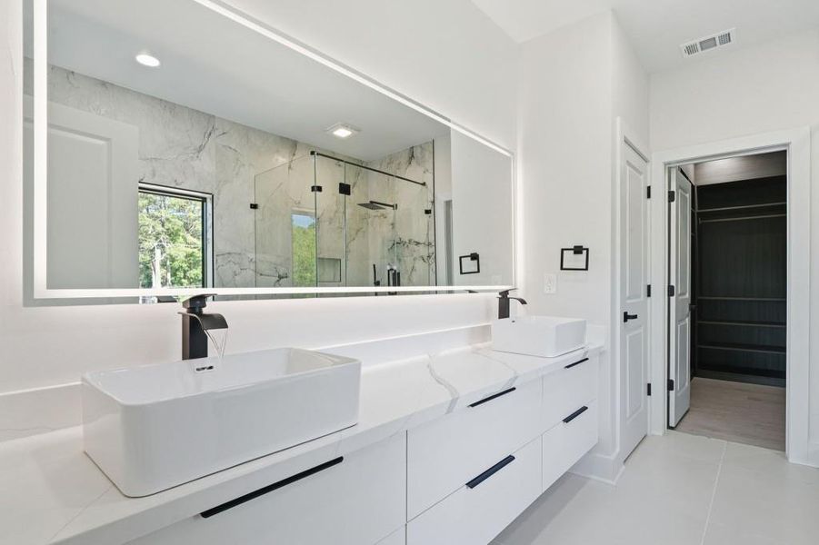Furnished interior view inside a new home in , Decatur (Image 19).
