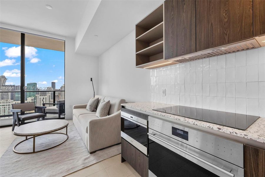 Furnished interior view inside a new home in Natiivo Miami, Miami (Image 10).