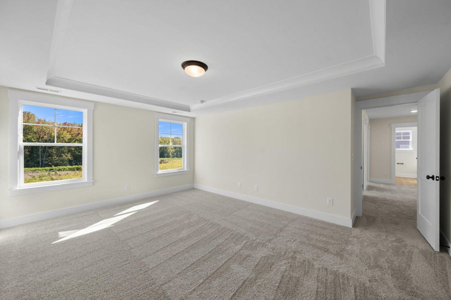 Spacious, unfurnished interior of a new home in Monterra, Kernersville (Image 43).