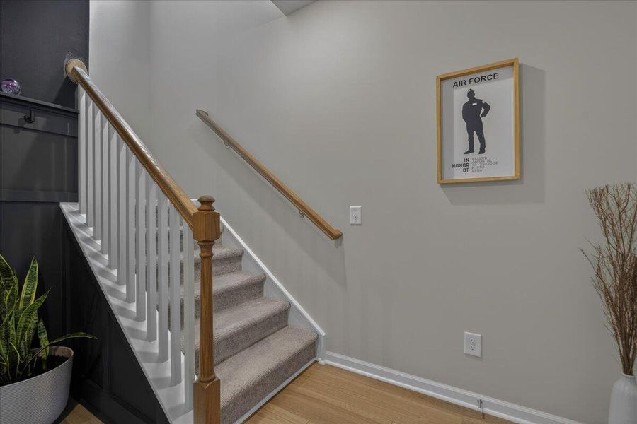 Furnished interior view inside a new home in Limehouse Village: Arbor Series, Summerville (Image 13).