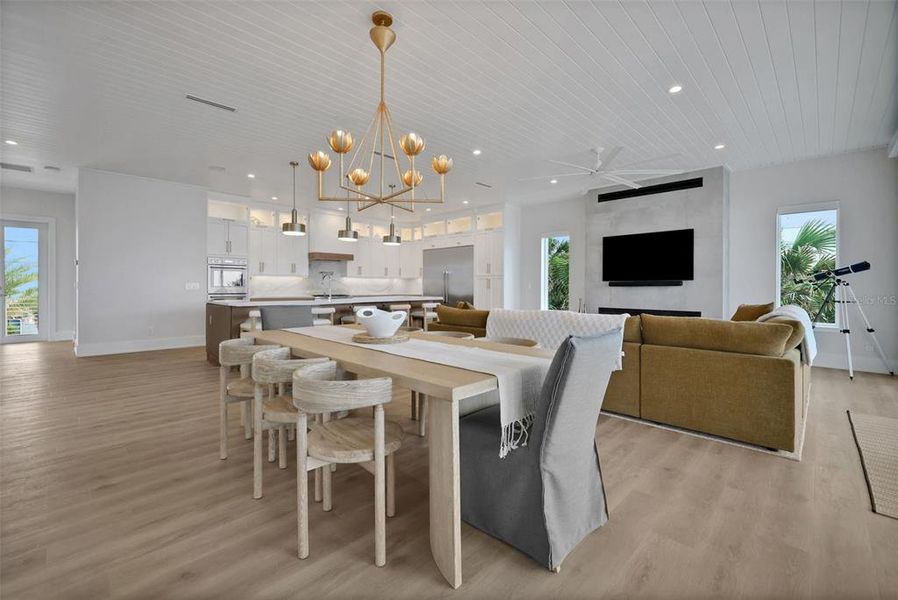 Furnished interior view inside a new home in , Flagler Beach (Image 15).