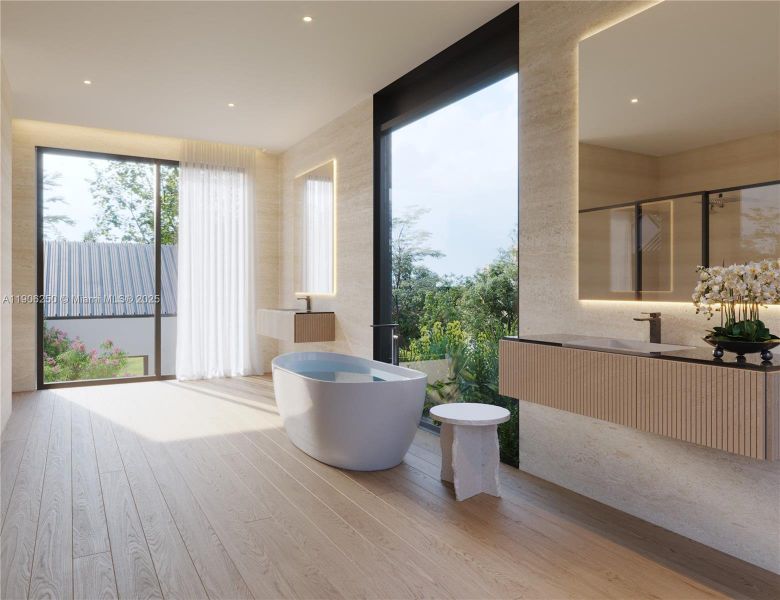 Furnished interior view inside a new home in , Pinecrest (Image 9).