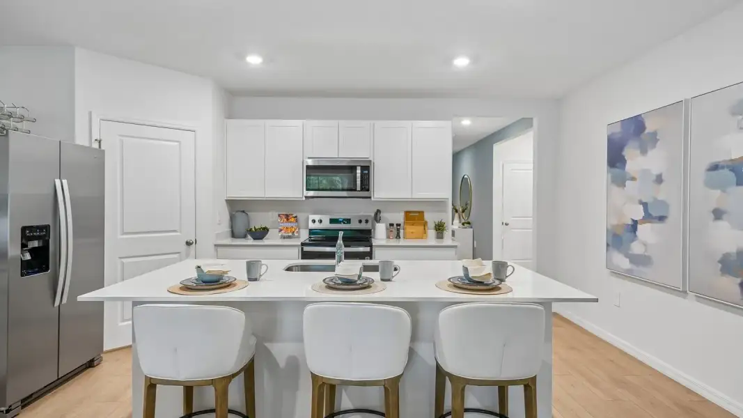 Furnished interior view inside a new home in Brookside, Ruskin (Image 16).