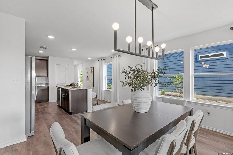 Furnished interior view inside a new home in Horizon Ridge, San Antonio (Image 15).