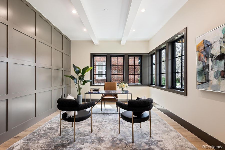 Furnished interior view inside a new home in , Denver (Image 16).