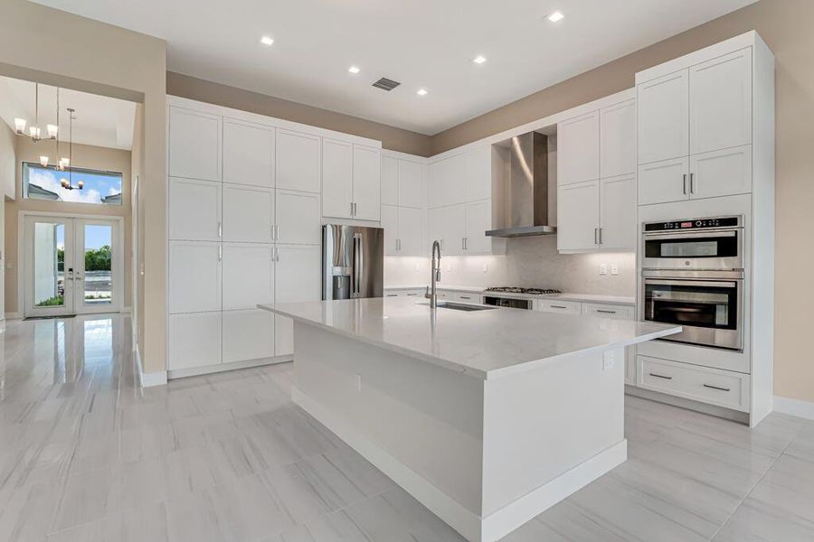 Furnished interior view inside a new home in Apex at Avenir, Palm Beach Gardens (Image 50). Furnished interior view inside a new home in Apex at Avenir, Palm Beach Gardens (Image 50).