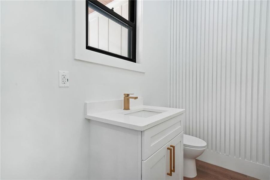 Close-up of interior finishes inside a home in , Atlanta (Image 20).