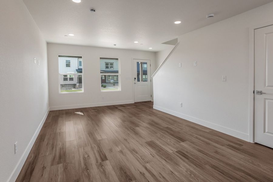 Spacious, unfurnished interior of a new home in Prairie Song, Windsor (Image 21). Spacious, unfurnished interior of a new home in Prairie Song, Windsor (Image 21).