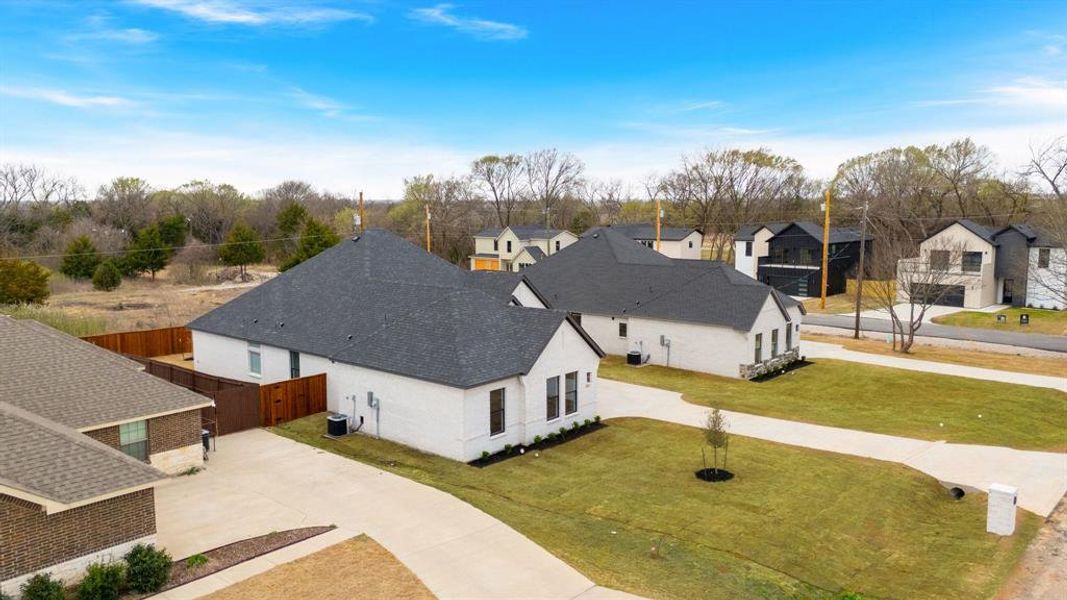 Front exterior of a new home in , Glenn Heights, TX, highlighting curb appeal (Image 22).