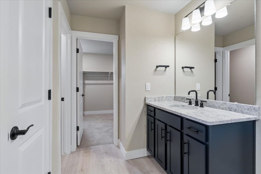 Furnished interior view inside a new home in Aspen Meadows-4, Colorado Springs (Image 7).