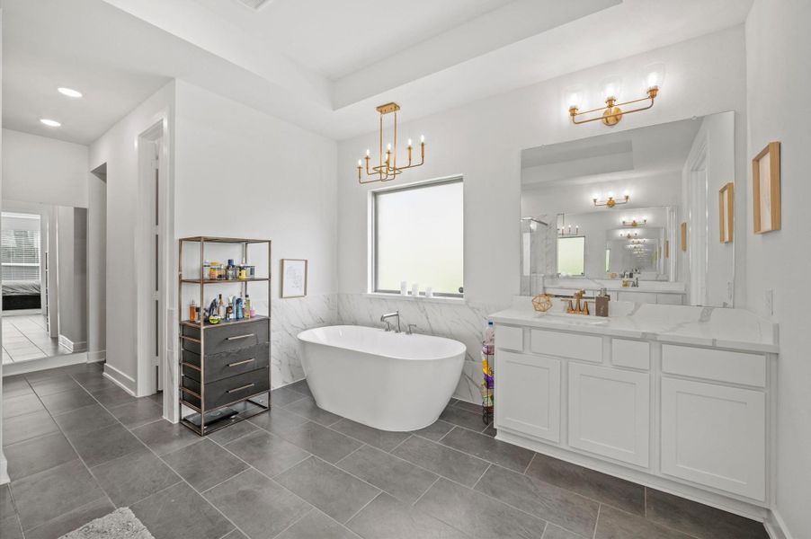Furnished interior view inside a new home in McCrary Meadows, Richmond (Image 18).