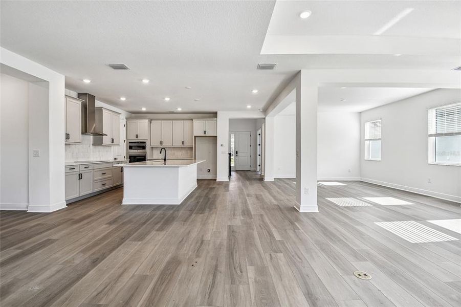 Furnished interior view inside a new home in Creeks Edge at Twin Rivers, Parrish (Image 39).